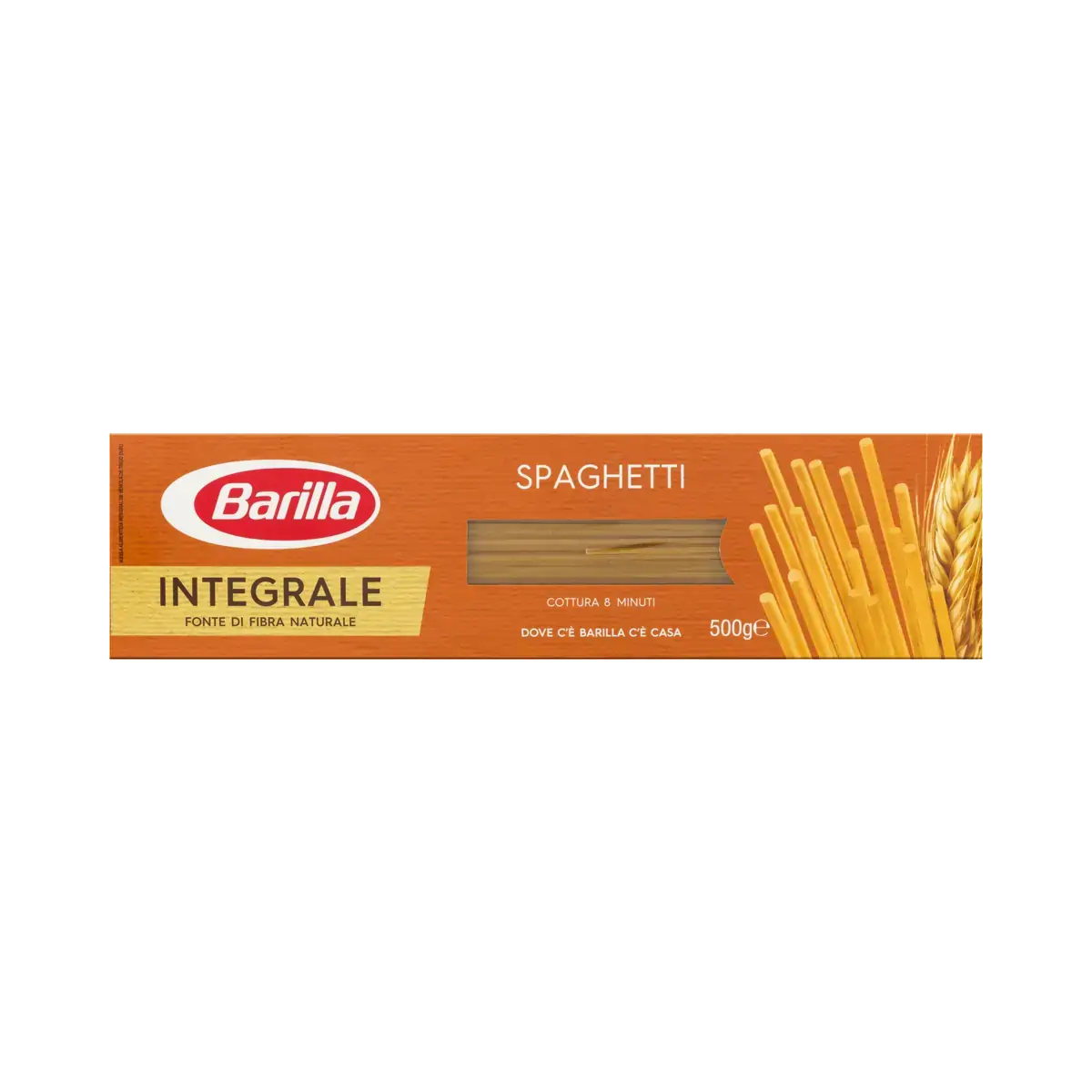 Macarrão De Sêmola Grano Duro Integral Espaguete Barilla Caixa 500g