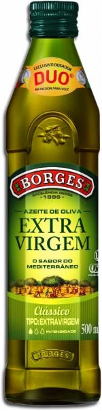 Azeite De Oliva Extra Virgem Equilibrado Espanhol Borges Vidro 500ml