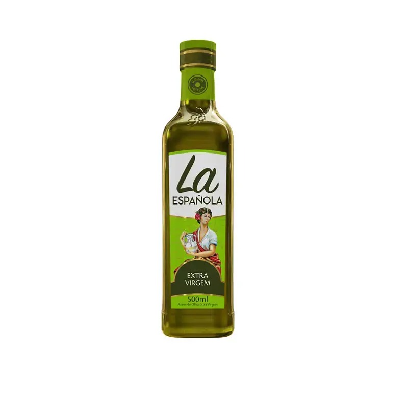 Azeite De Oliva Extra Virgem Espanhol La Española Vidro 500ml