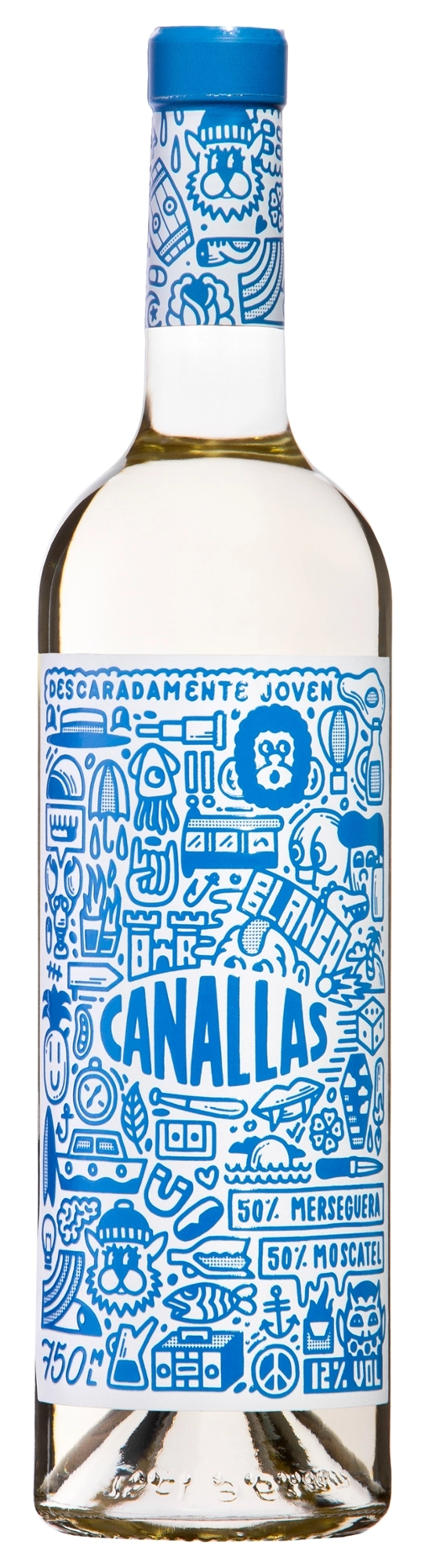V.canallas Bco Esp 750ml