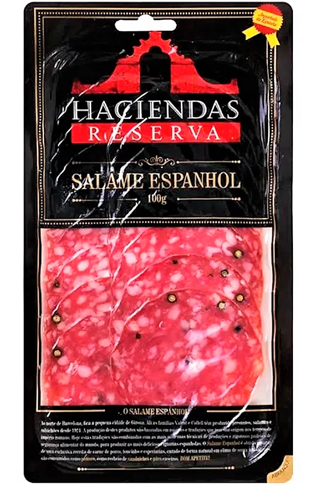 Salame Espanhol C Pimen Haciendas 100g