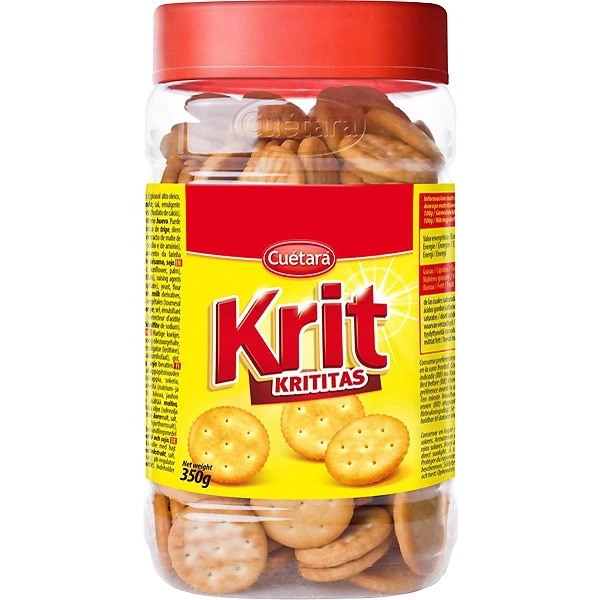 Biscoito Krititas Cuétara Krit Pote 350g