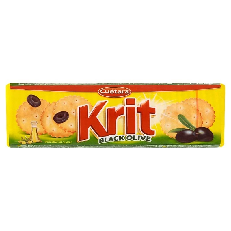 Bisc Krit Blac Olive Cuetara 100g