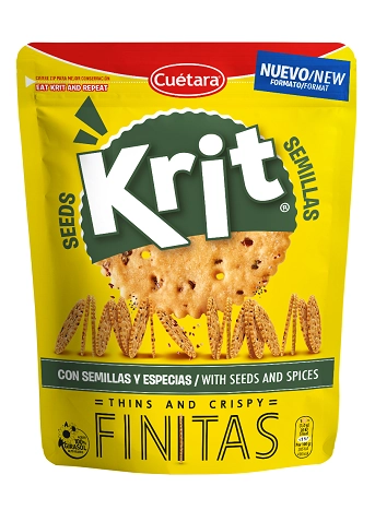 Bisc Salg Cuetara Krit Finitas Semillas 150g
