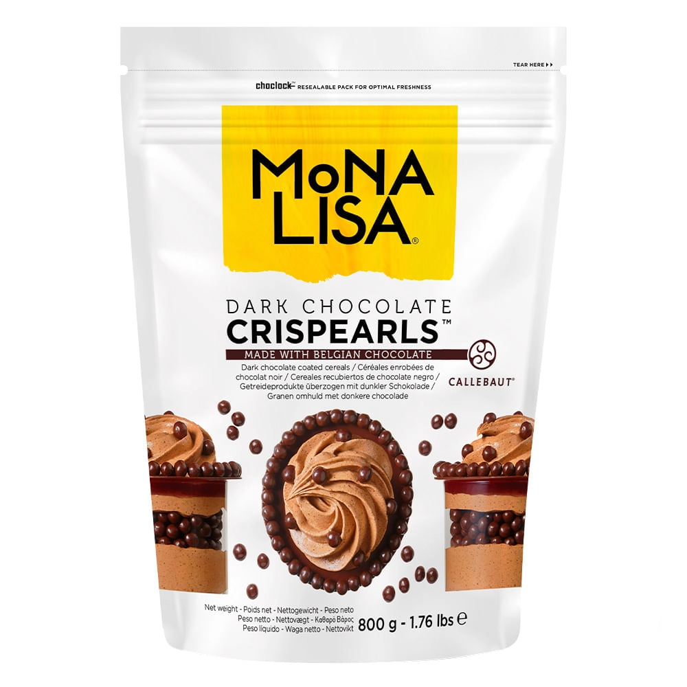 Choco Crisp M Amargo 800g Mona Lisa Chd Cc Crisp 02b Callebaut