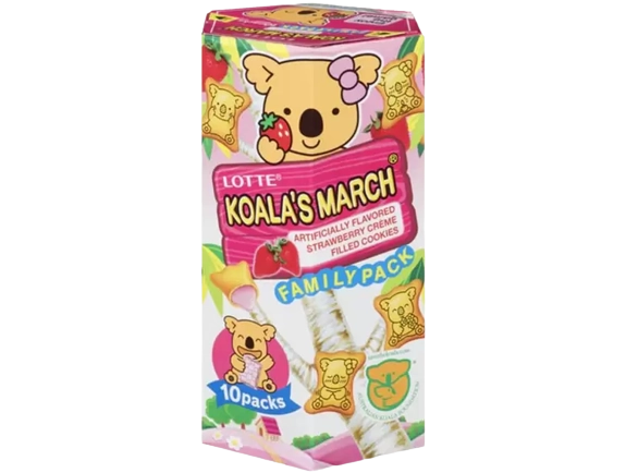 Bisc Koala Lotte 37g Morango