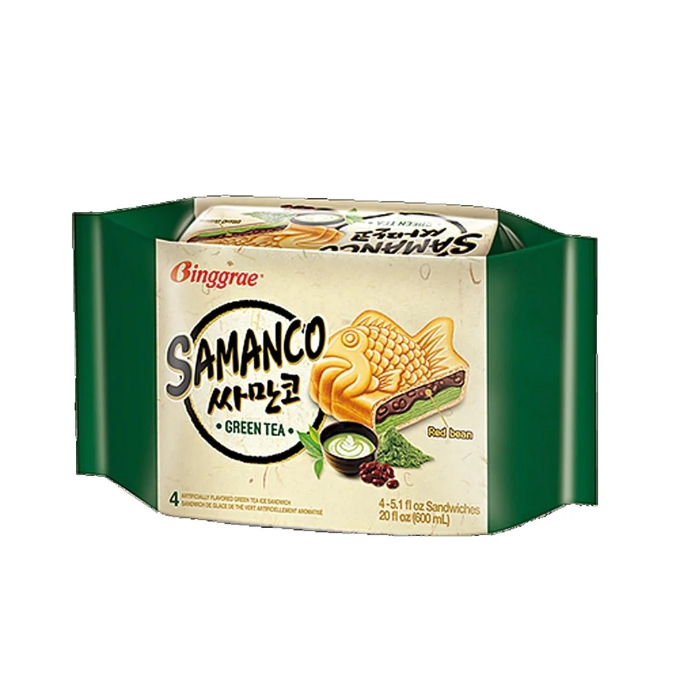 Samanco Cha Verde Multipack Binggrae 600ml