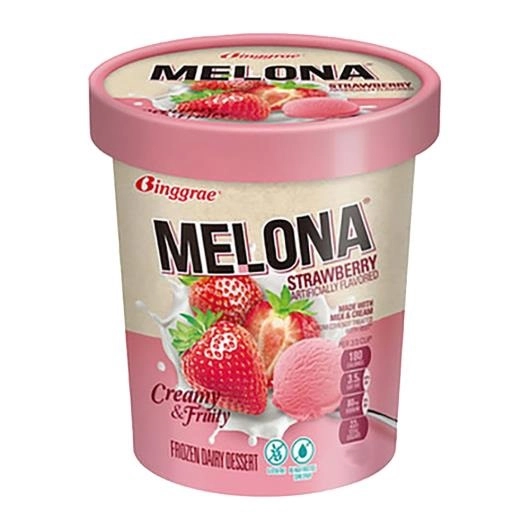 Sorvete Melona Morango 710ml
