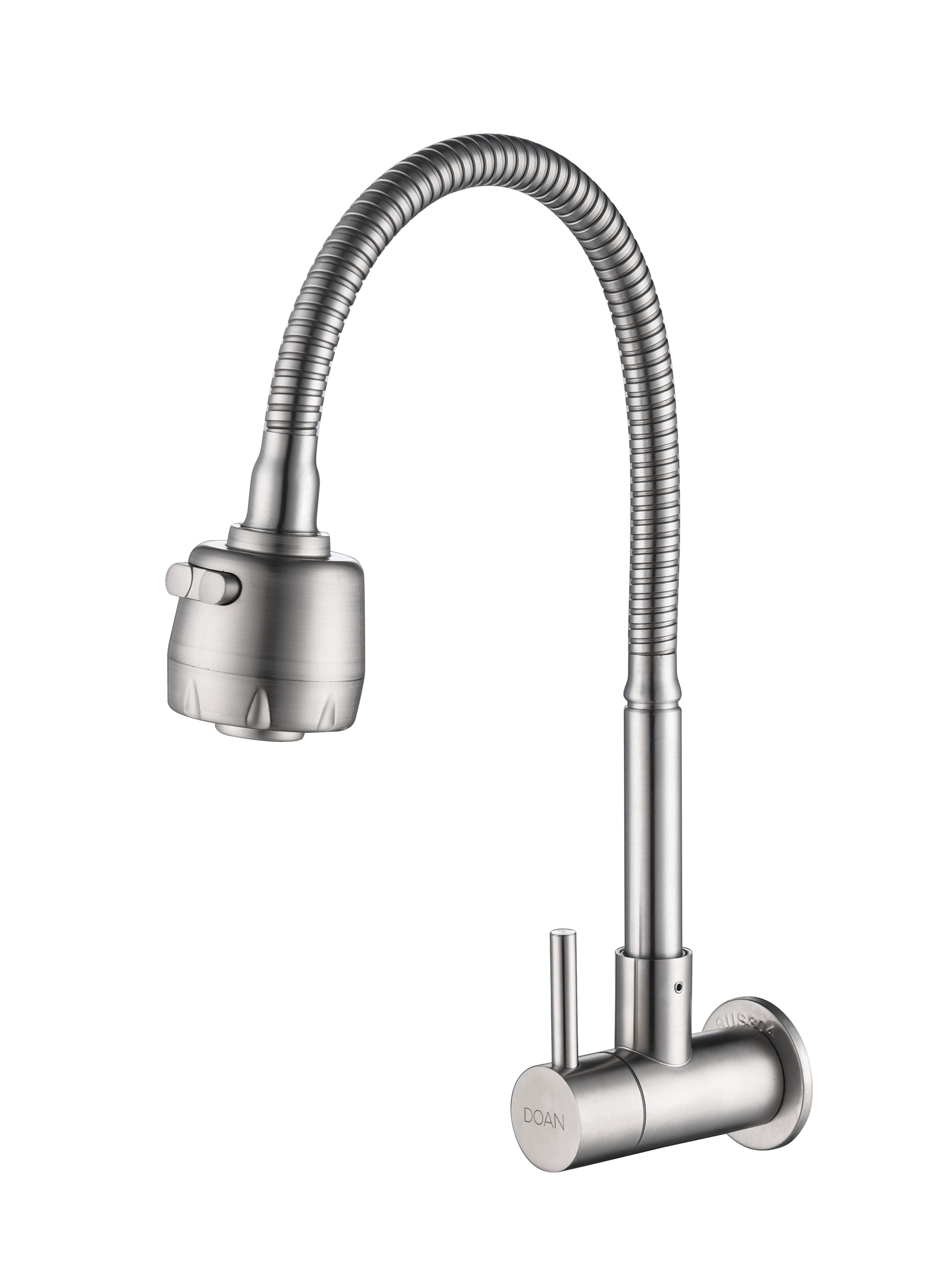Torneira Gourmet Cozinha Inox Gir Parede Longa Nox05 Doan