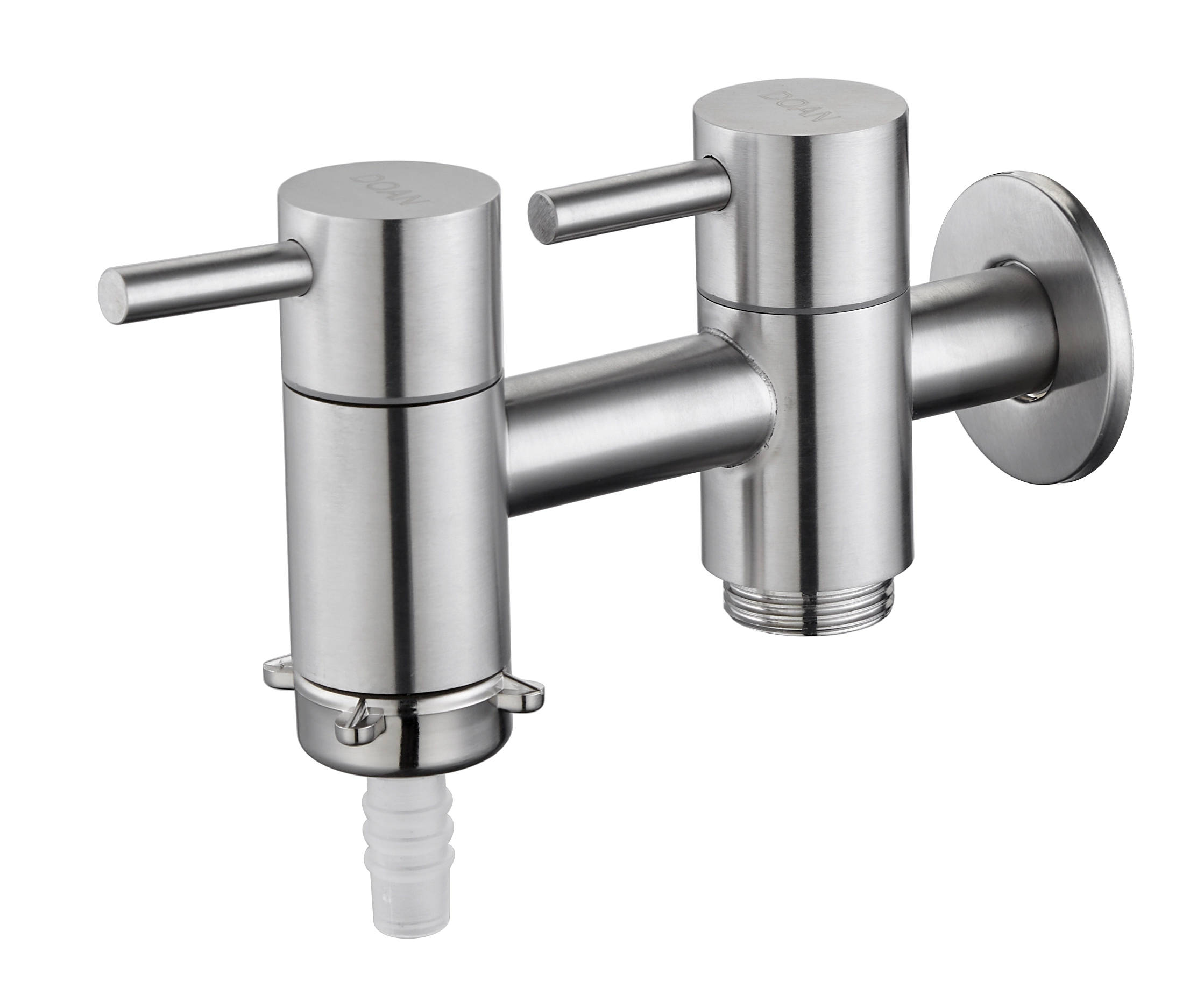 Torneira Inox Tanque Saída Máquina de Lavar Doan NOX12