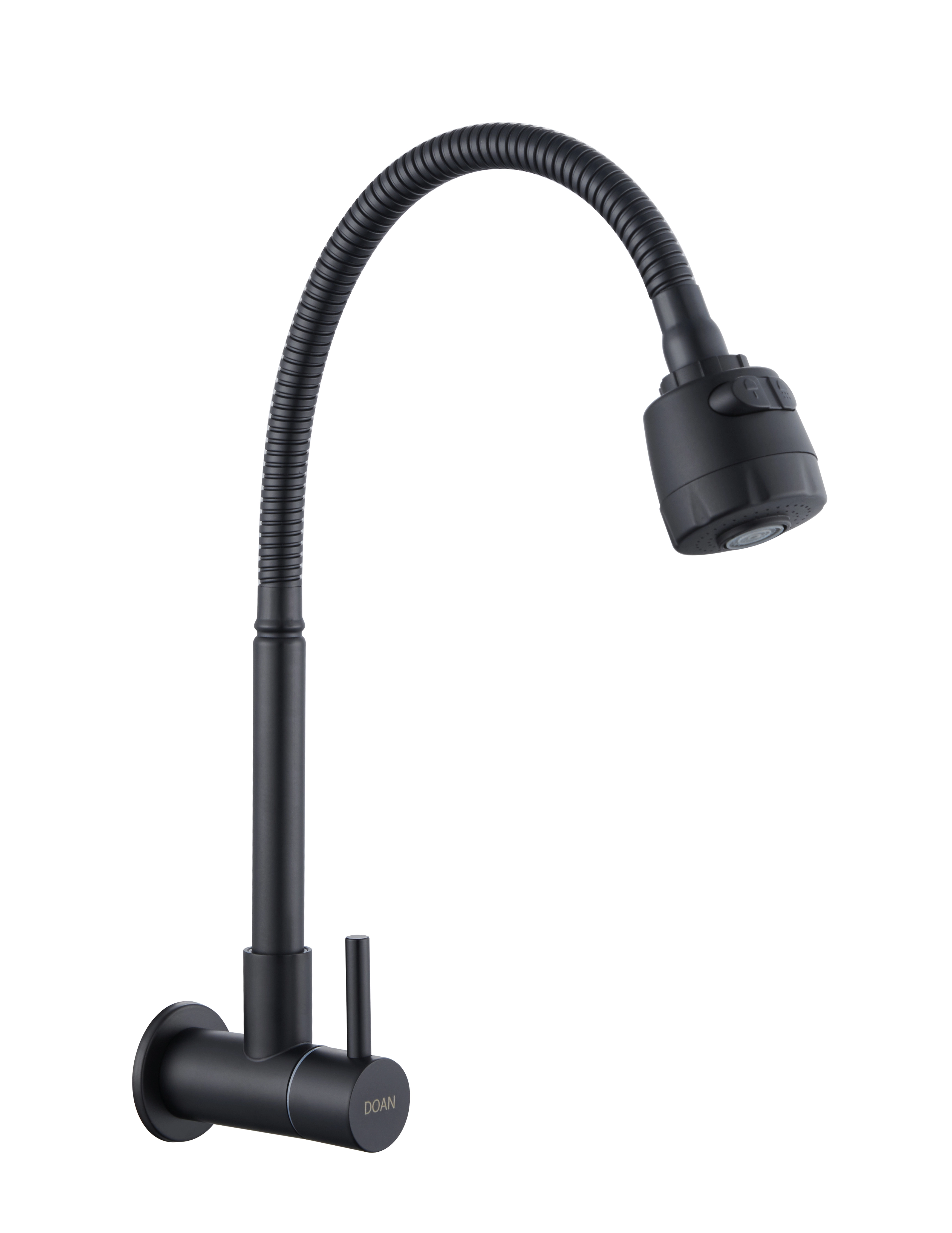 Torneira Cozinha Gourmet Inox Giratória Parede Nox05b Doan