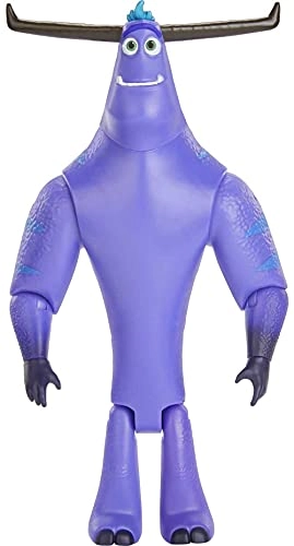 Monsters At Work Tylor Tuskmon Action Figure, Collectible Disney Plus Character Toy, 7.9 In Tall Hig