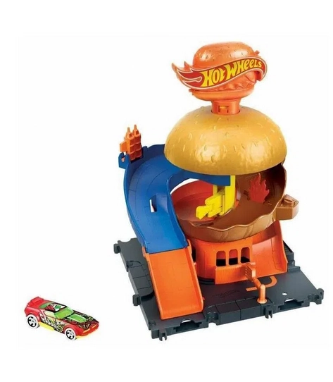 Hot Wheels City Burg.drive Thru Hdr26