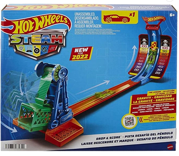 Hot Wheels Steam Pista Desaf.pend Hdy47