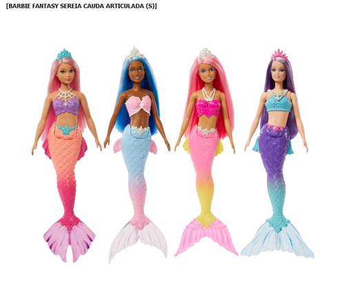 Boneca Barbie Sereia 1042 84 Barao