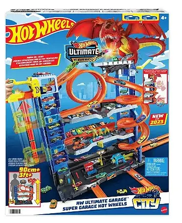 Pista E Carrinhos Hot Wheels City Ultimate Garage Da Mattel