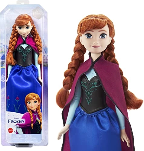 Hlw49 Disney Frozen Boneca Rainha Anna Frozen I Saia Cintilante