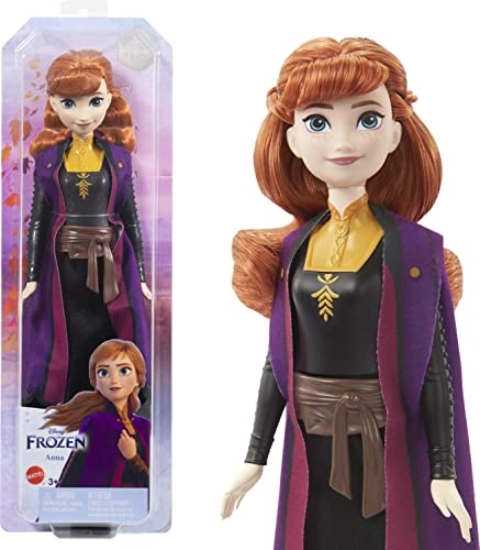Hlw50 Disney Frozen Boneca Rainha Anna Frozen Ii Saia Cintilante