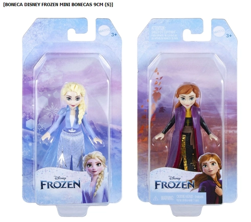 Boneca Princesa Frozen Mini