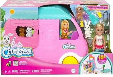 Barbie Chelsea Novo Camping