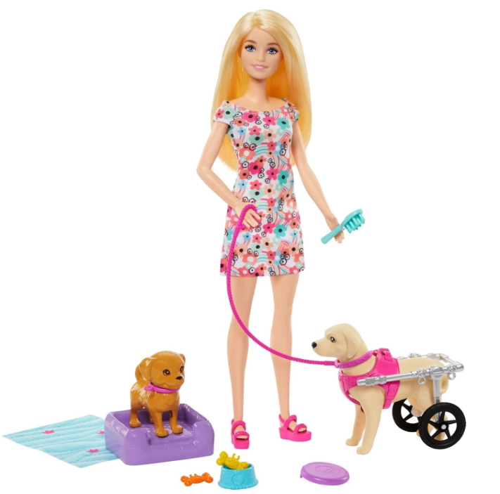 Barbie Boneca Passeio Anim.cad.rod Htk37