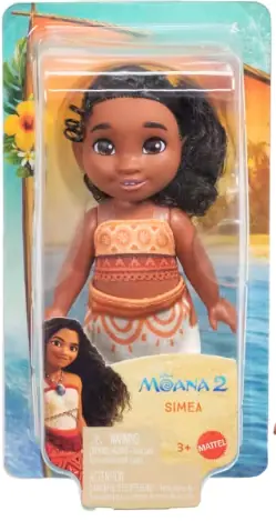 Mattel Disney Moana 2 Simea Fashion Doll With Anklet Accessory, 5 Moveable Joints Removable Outfit,