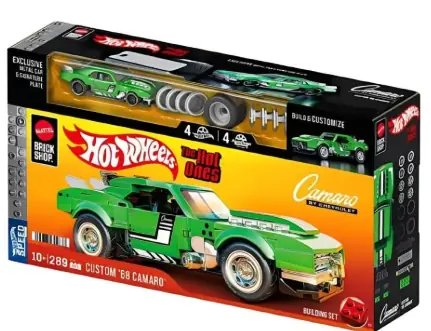 Mega Hot Wheels Camaro 68 1:32 289pcs Unidade Jft16 Mattel