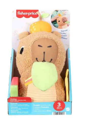 Fisher Price Capivara Estímulos E Brincadeira Mattel