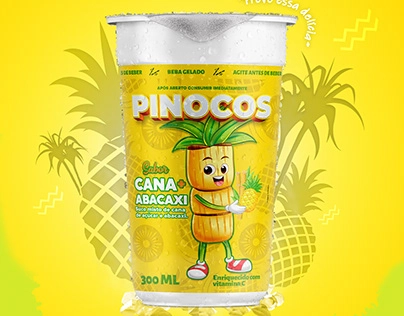 Suco Pinocos Misto Cana Acucabac.300ml