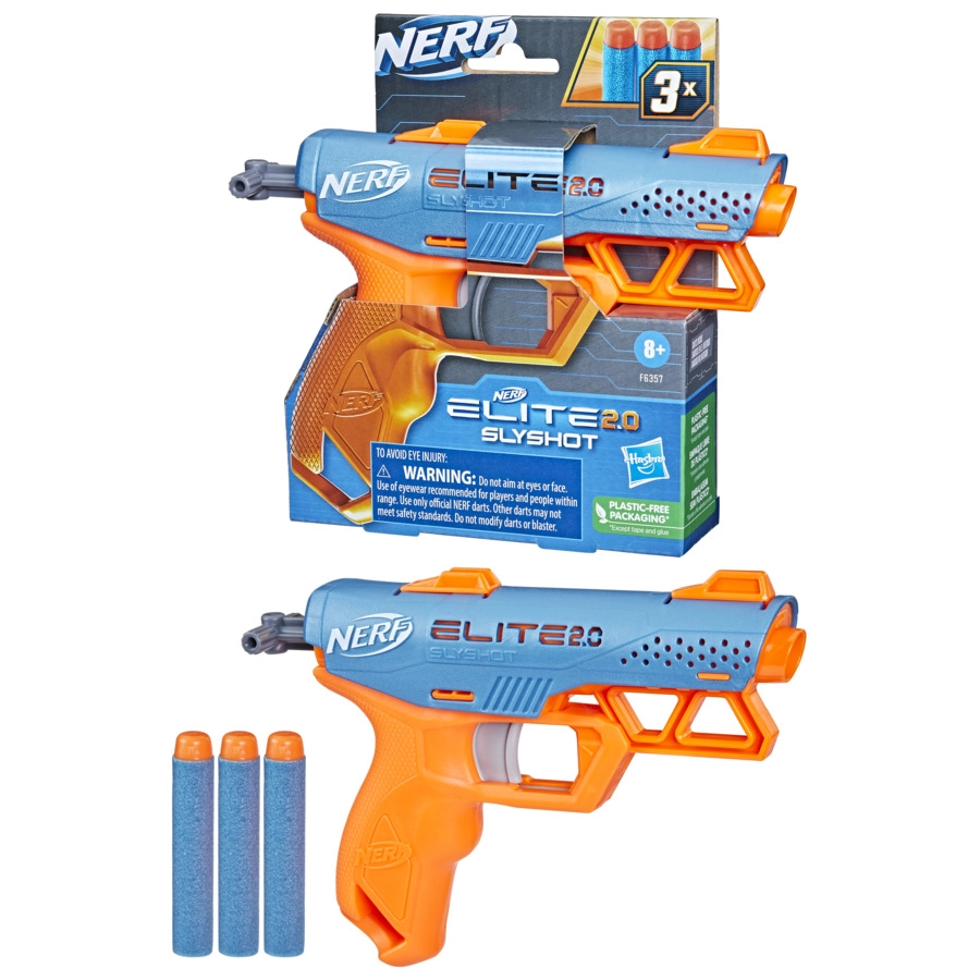 Lanca Dardos Nerf Elite Slyshot 2.0 F6357 Nilo Tozzo