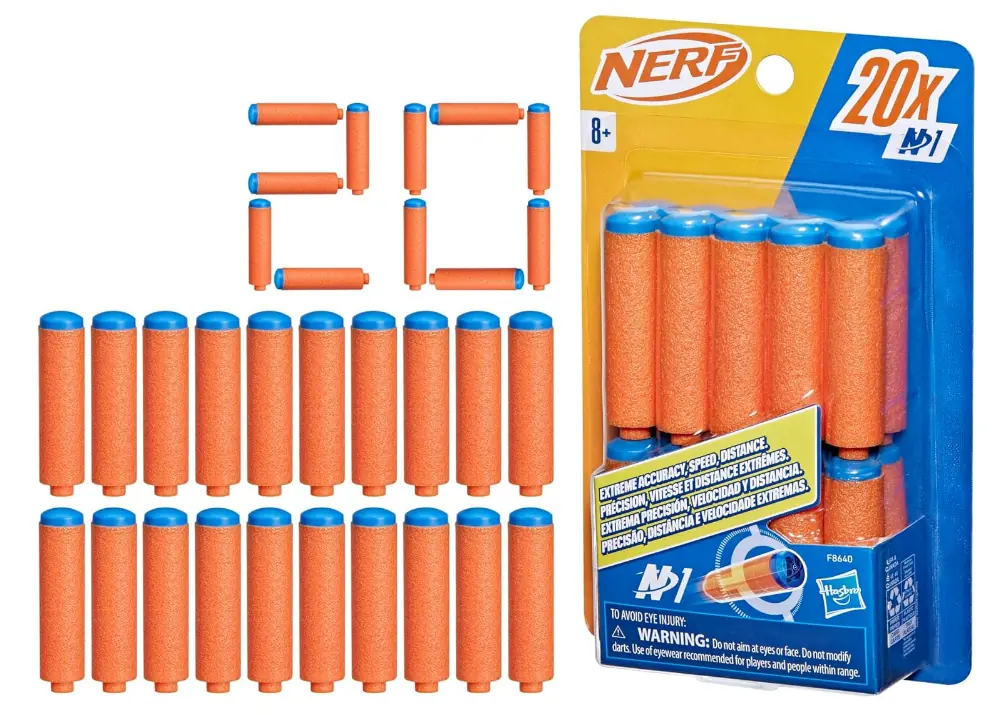 Refil De Dardos Nerf N 1 Hasbro
