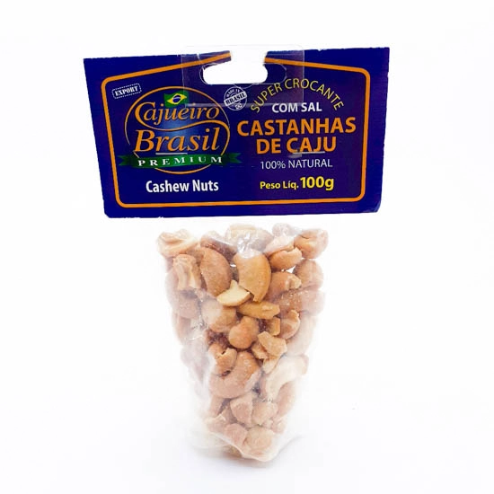 Castanha Caju Cajueiro Brasil 100g C/sal