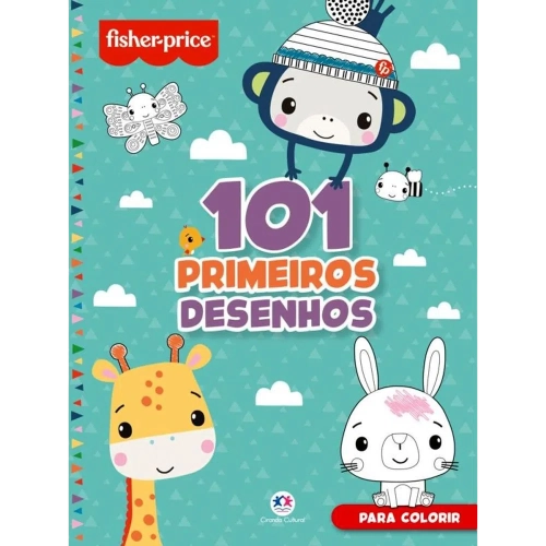 Livro 101 Meus Primeiros Desenhos Fsher Price/4427/ciranda Cultural