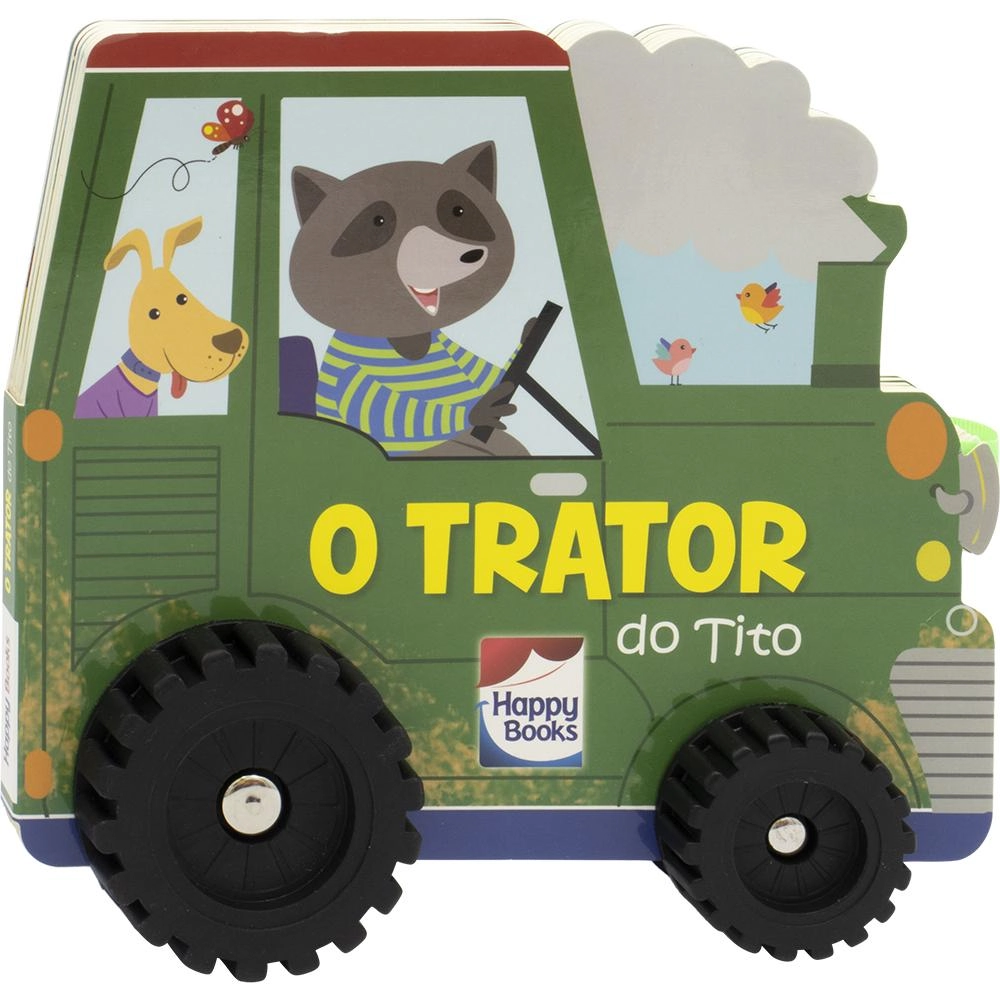 Livro Aventura Sobre Rodas Trator Do Tito O 307017 Happy Books
