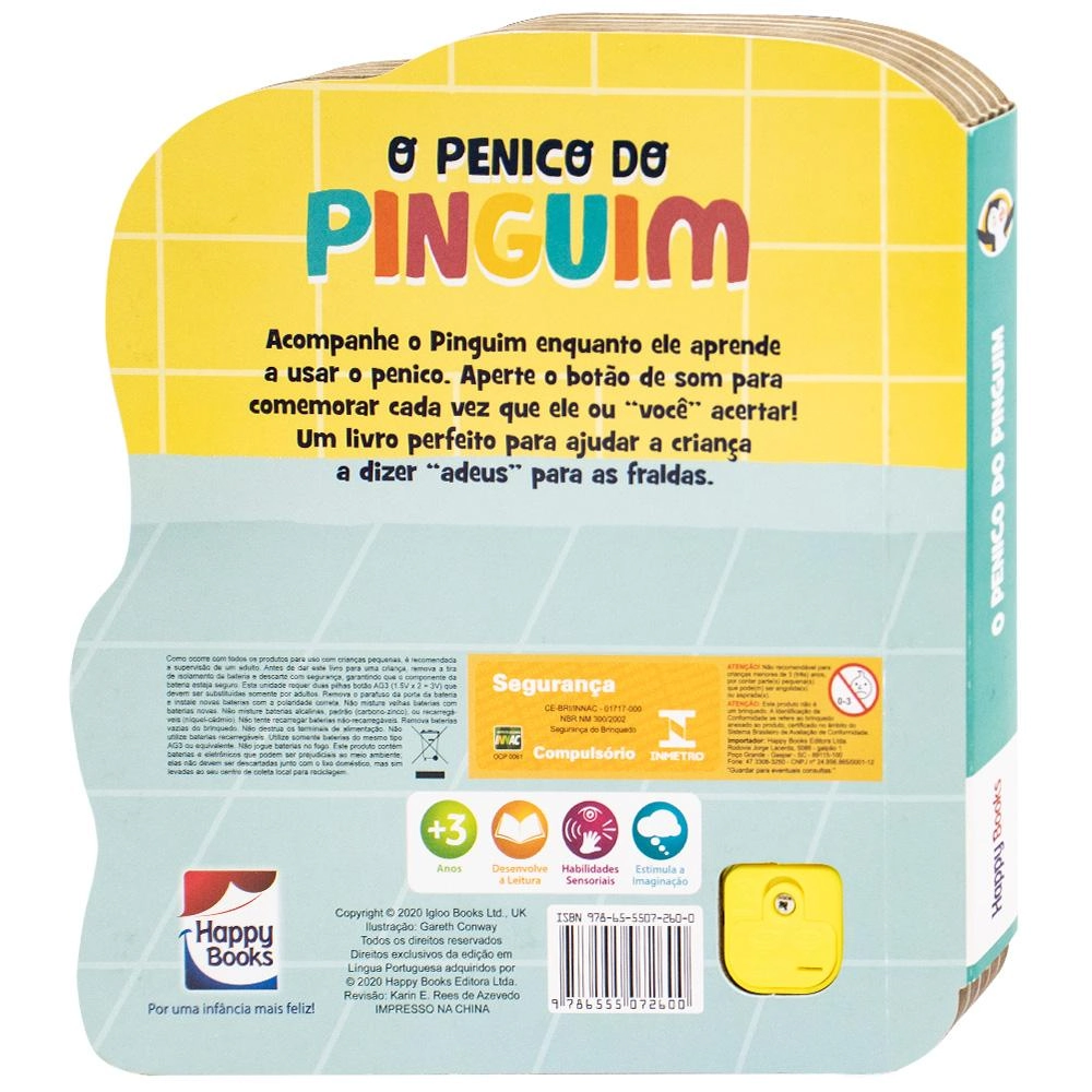 Livro Penico Do Pinguim 309605 Happy Books