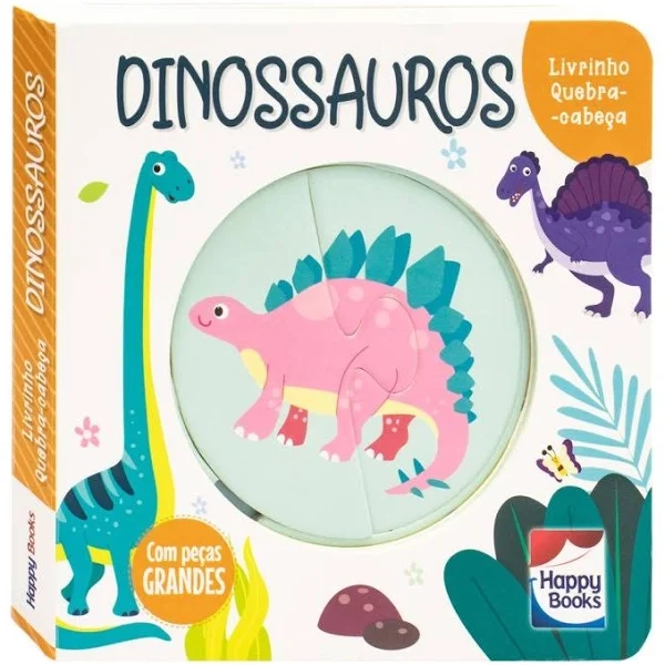 Livrinho Quebra Cabeca: Dinossauros
