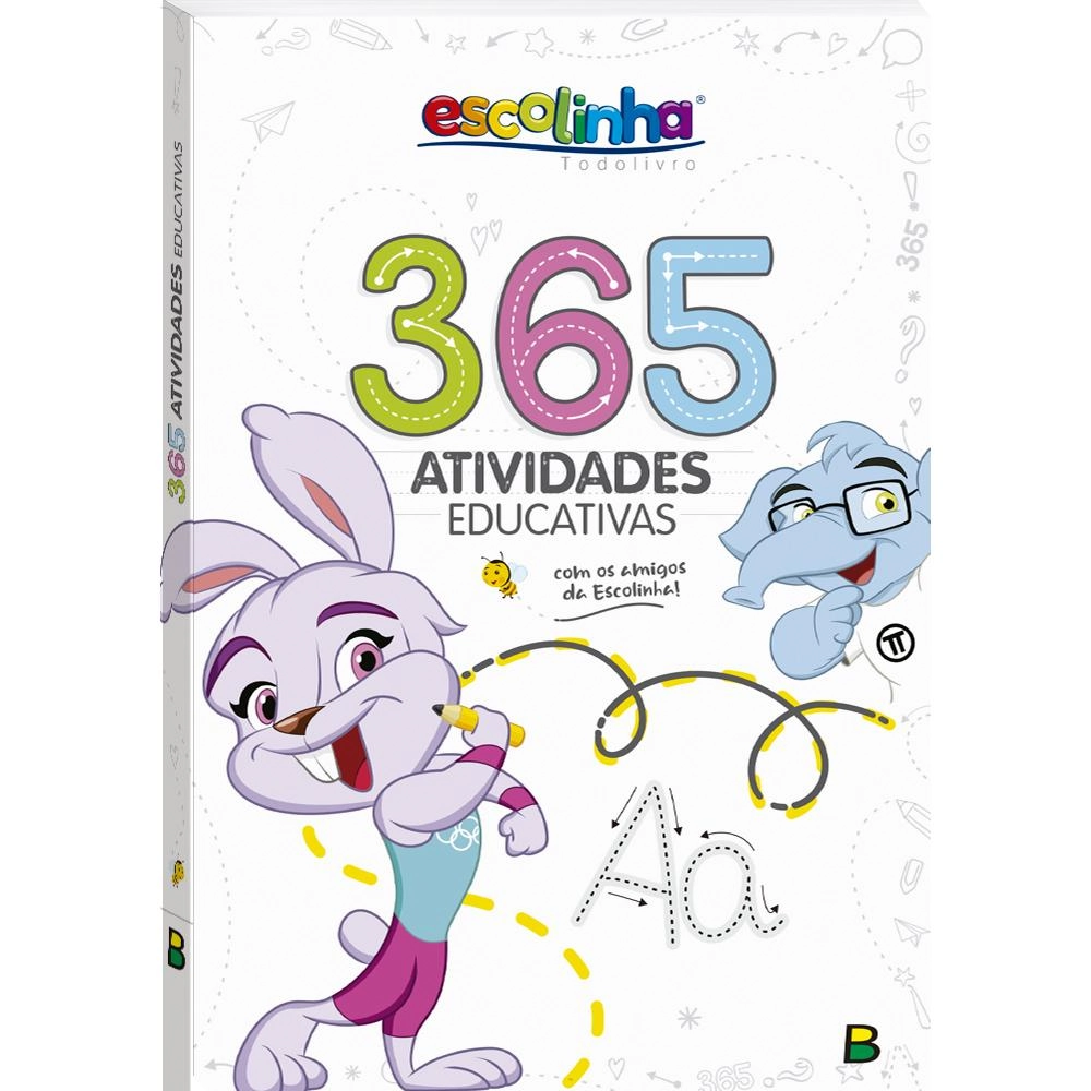 365 Escolinha Atividades Educativas 1161334 Todolivro