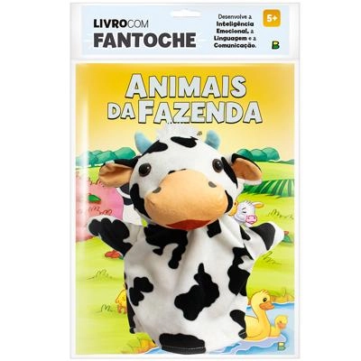 Livro Com Fantoche Animais Da Fazenda Cod.1164252