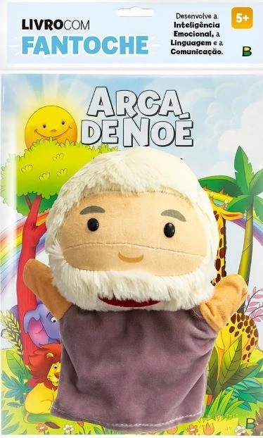 Livro Com Fantoche Arca De Noe Konig