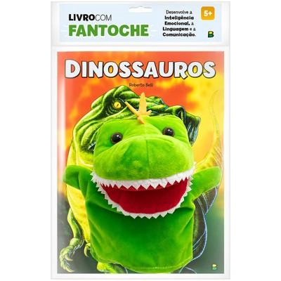 Livro Com Fantoche Dinossauros Cod.1164325