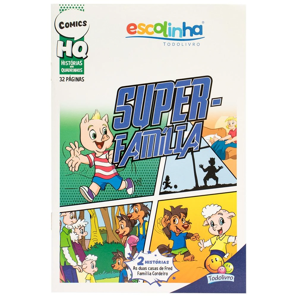 Livro Gibi Super Familia 1165410 Todolivro