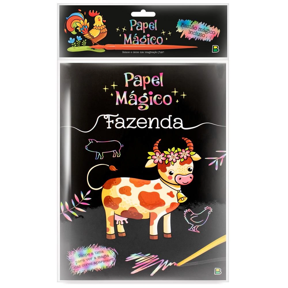 Linha Escolar Papel Magico Fazenda Konig