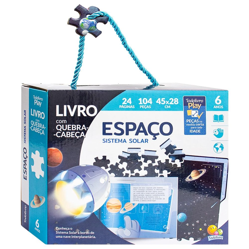 Livro Play Quebra Cabeca Espaco 6a 1168983 Todolivro