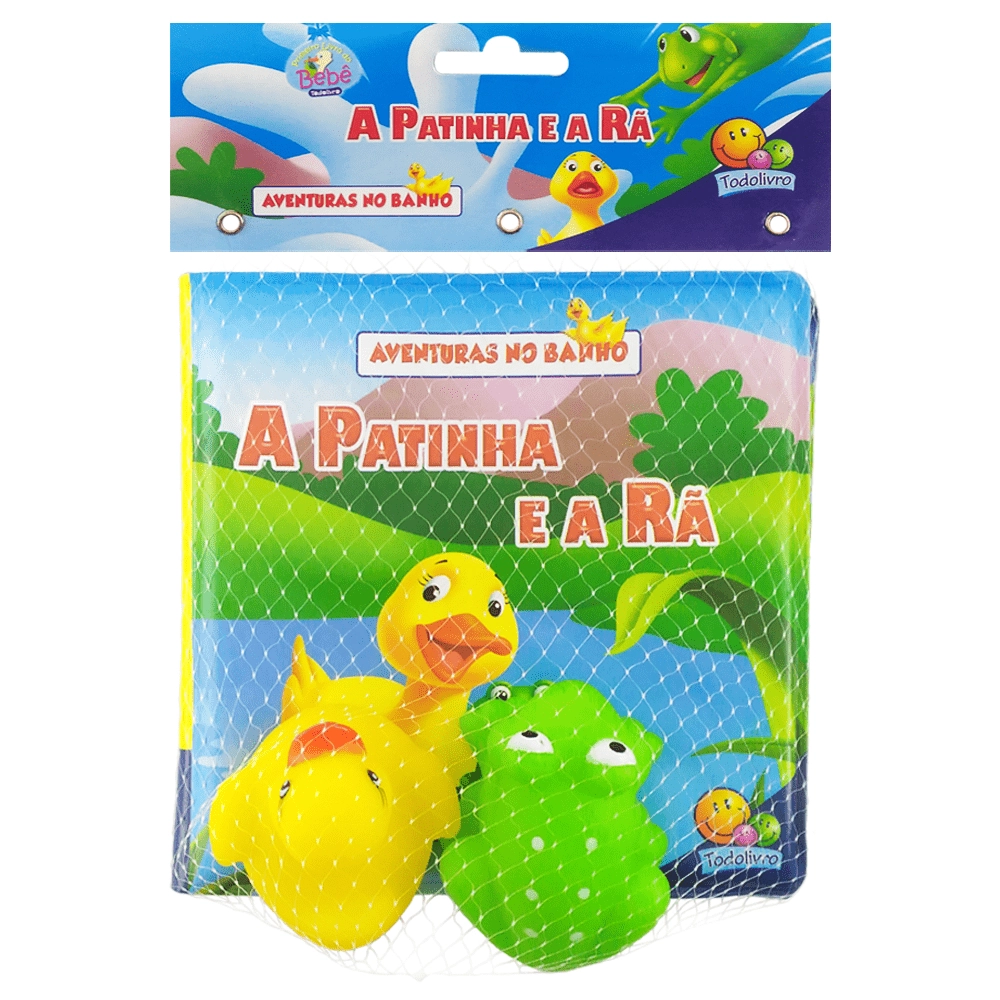 Livro Inf Aventuras No Banho Patinha E A Ra 1121260 Todo Livro