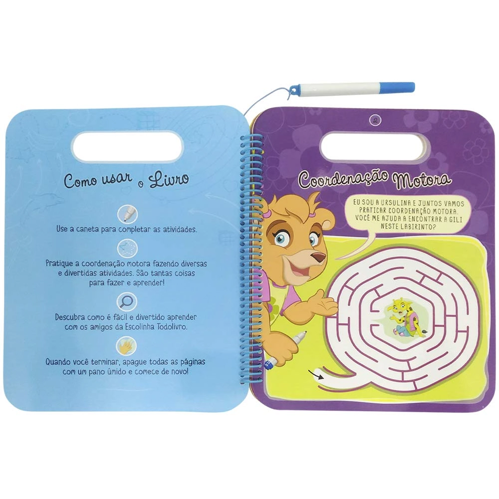 Livro Inf Escolinha Apague E Escreva Novamente 1150740 Todo Livro