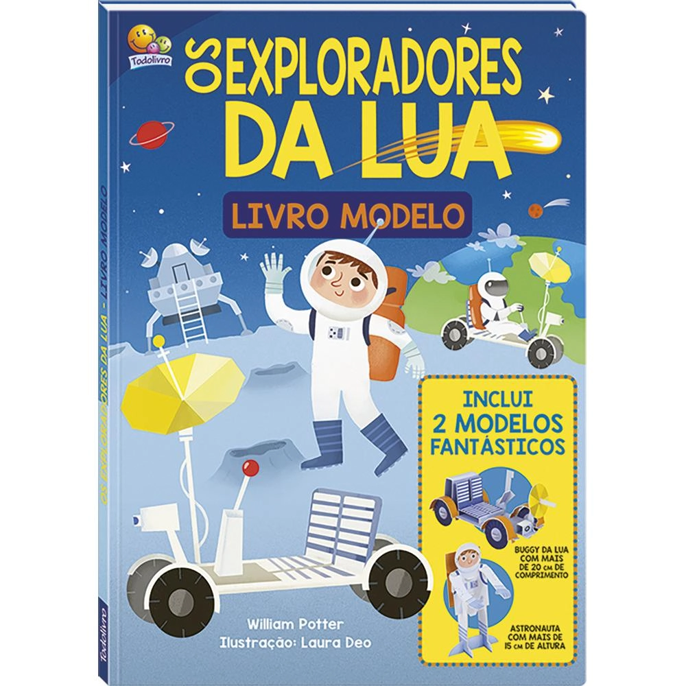 Livro Modelo Os Exploradores Da Lua 1151975 Todolivro