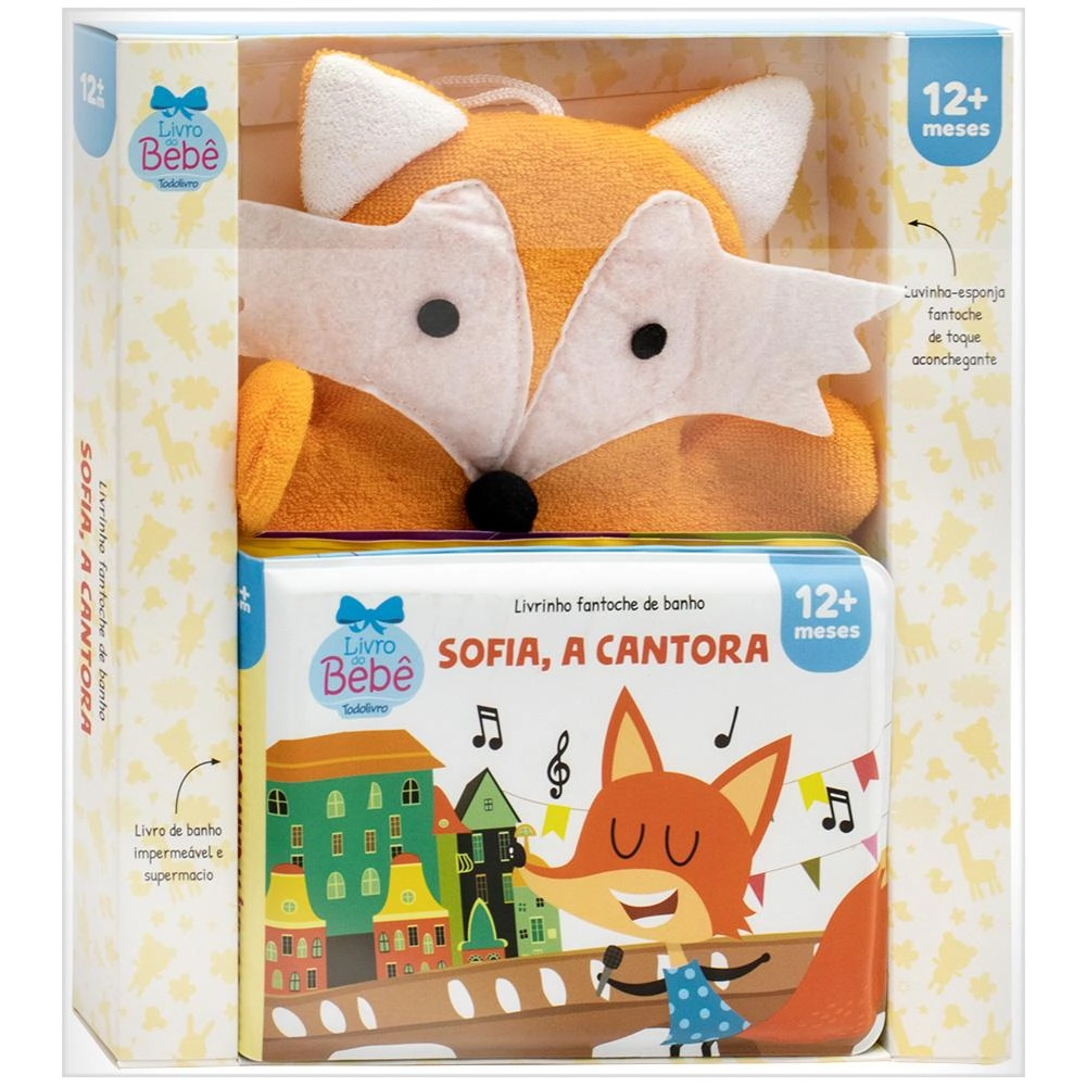 Livrinho Fantoche De Banho Sofia A Cantora 1158090 Todolivro