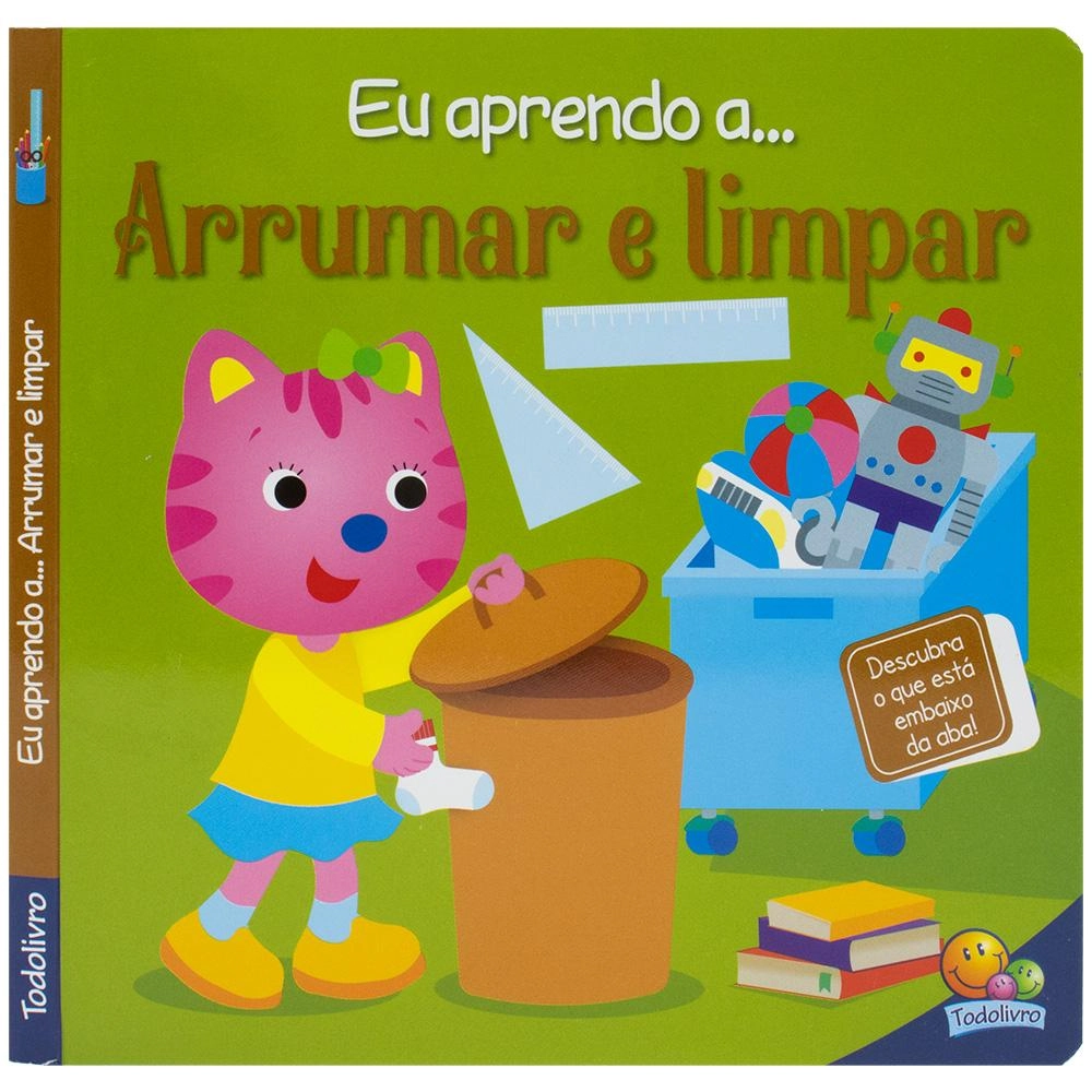 Livro Eu Aprendo Arrumar Limpar 1177826 Todolivro