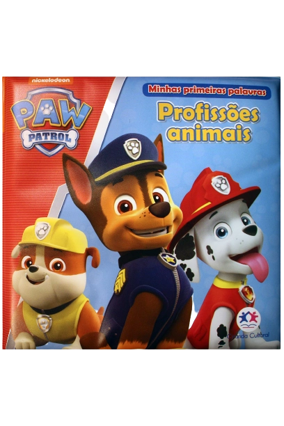 Livro Banho Ciranda Patrulha Canina Prof.animais
