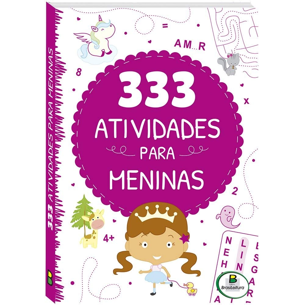 Livro 333 Atividades Meninas 1150928 Todo Livro